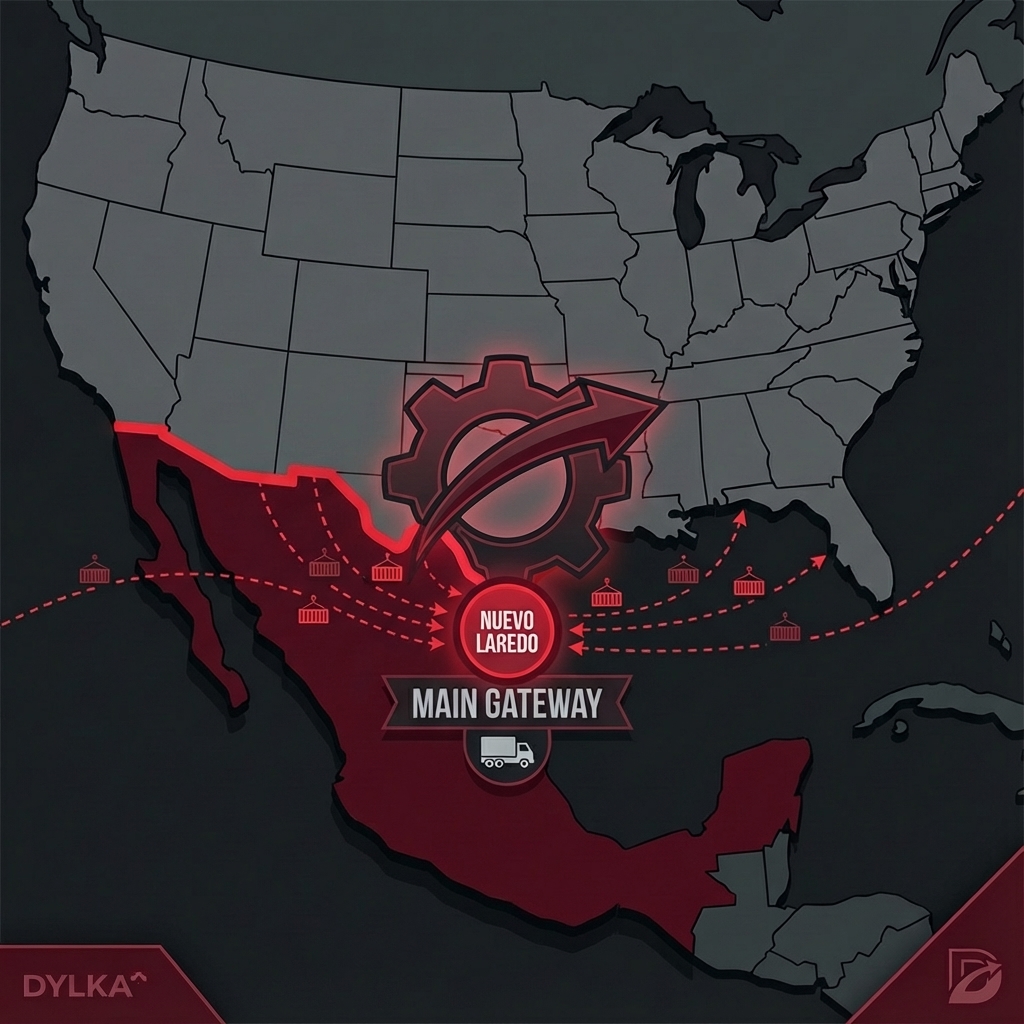 Map of Nuevo Laredo Strategic Point